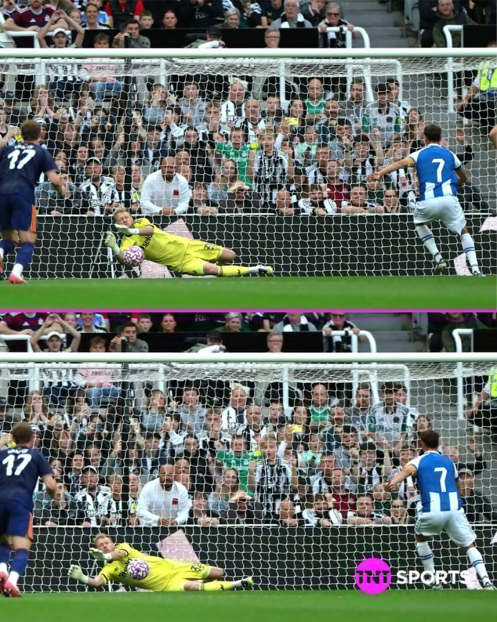 新赛季与波普争首发！拉姆斯代尔纽卡首秀扑点